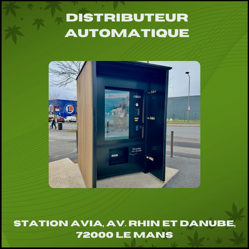 Click and Collect de CBD au Mans avec le Coffre à CBD