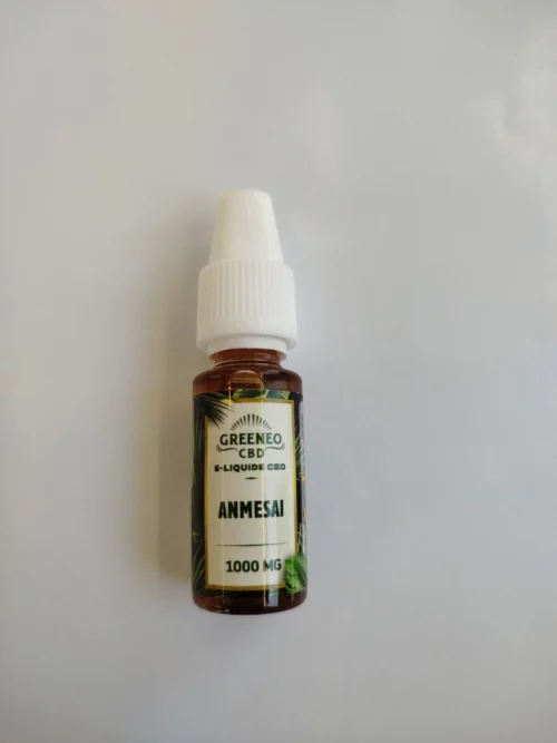 E-Liquide 10 - CBD Amnesai Greeneo 10ML - Le coffre à CBD au Mans
