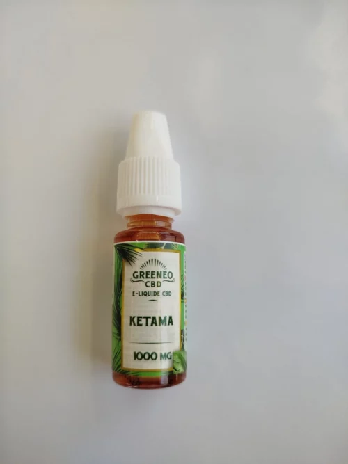 E-Liquide 10% CBD Ketama Greeneo 10ML - Le coffre à CBD le mans