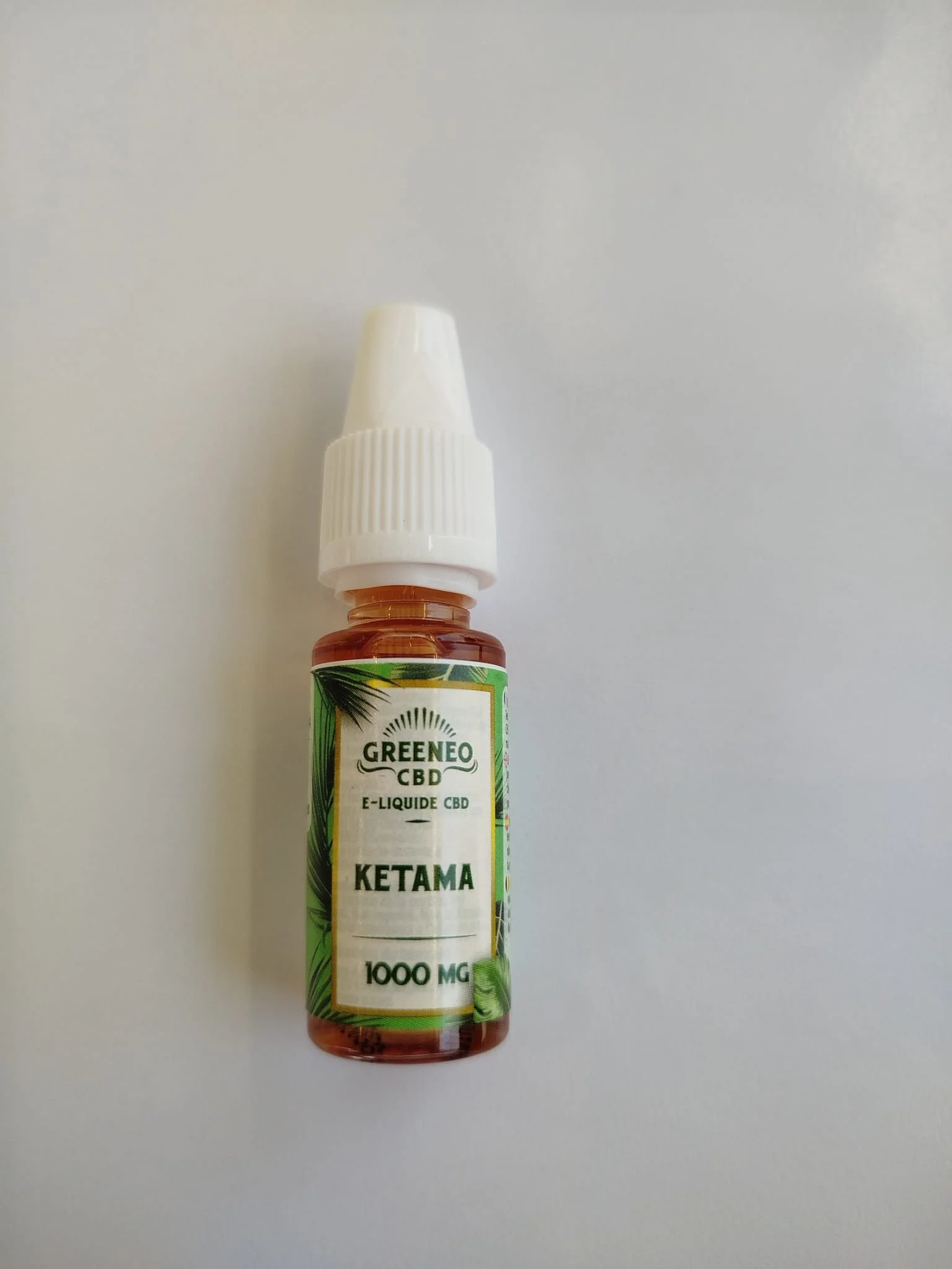 E-Liquide 10% CBD Ketama Greeneo 10ML - Le coffre à CBD le mans