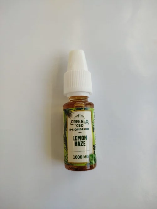 E-Liquide 10% CBD Lemon Haze Greeneo 10ML - le coffre à CBD au mans